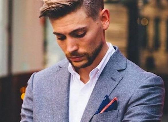 Мужские свадебные прически