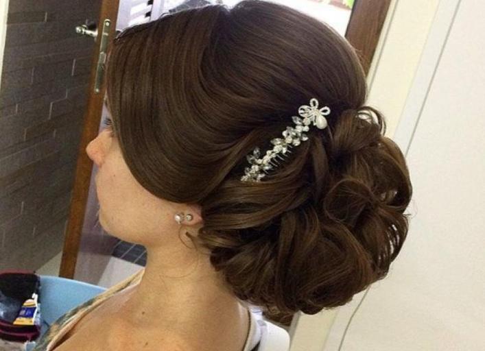 Красивые свадебные прически